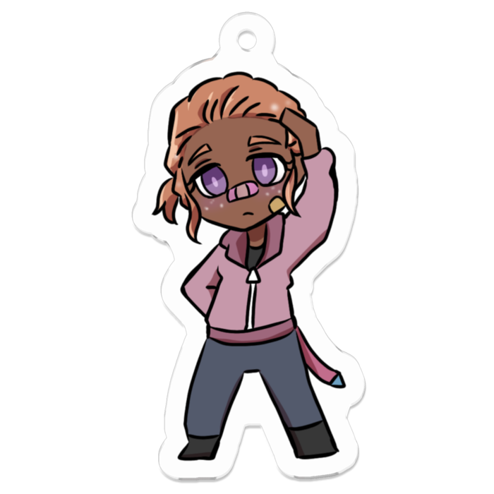 アクリルキーホルダー - 50 x 50 (mm)