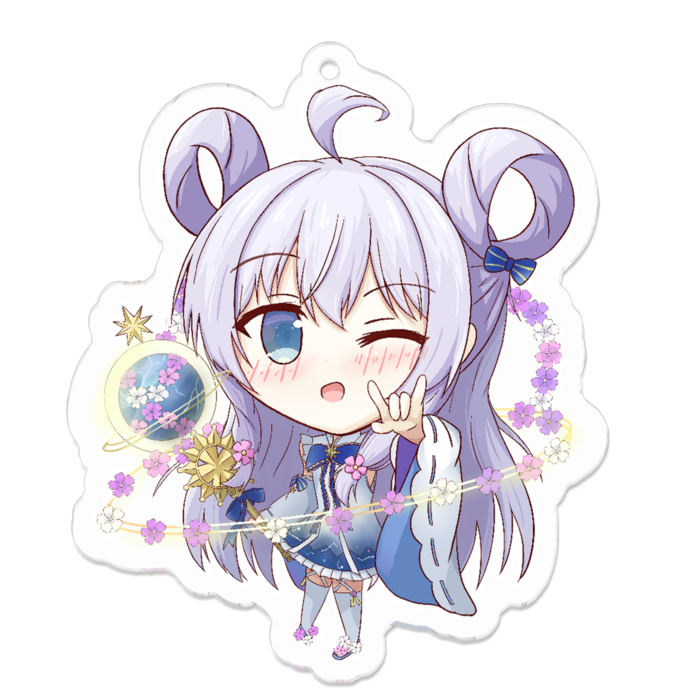 アクリルキーホルダー - 70 x 70 (mm)
