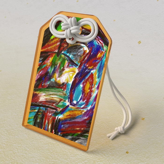 アクリルお守り - 50 × 80mm(3)