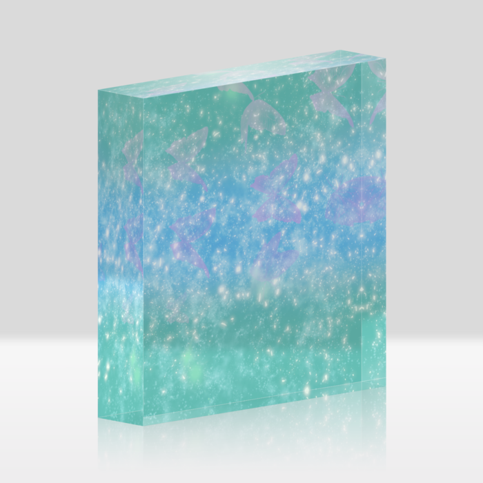 アクリルブロック - 100x100mm
