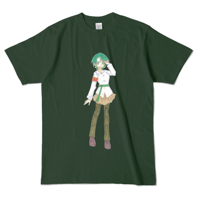 カラーTシャツ - L - フォレスト (濃色)