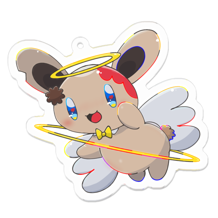 アクリルキーホルダー - 70 x 70 (mm)