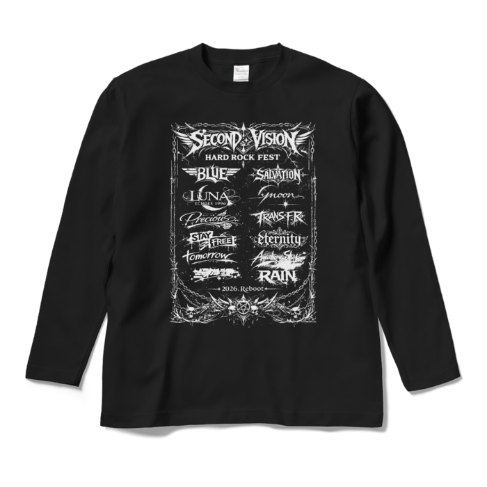 ロングスリーブTシャツ - M - ブラック