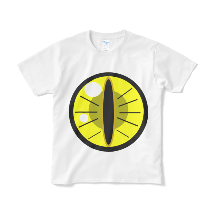 めだまビーストTシャツ(イエロー)（短納期） - S - ホワイト
