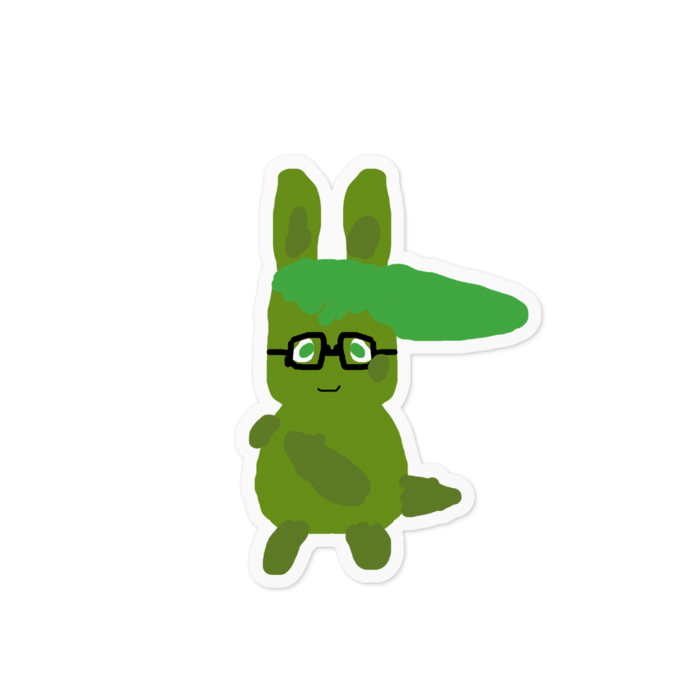 ステッカー - 100 x 100 (mm)