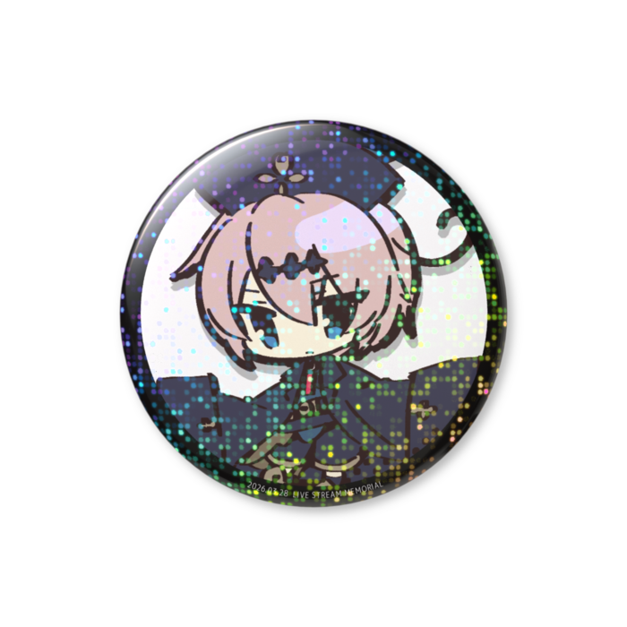 ホログラム缶バッジ - 56mm