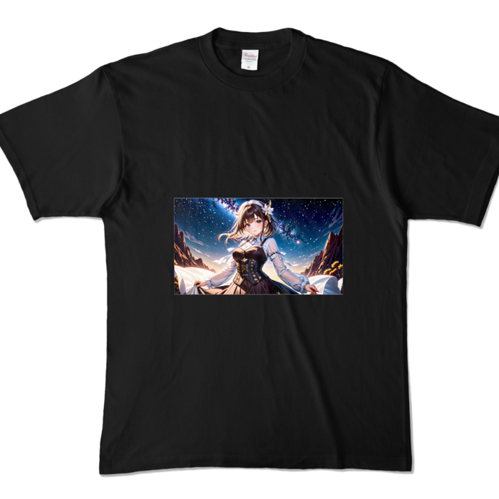 カラーTシャツ - XL - ブラック (濃色)