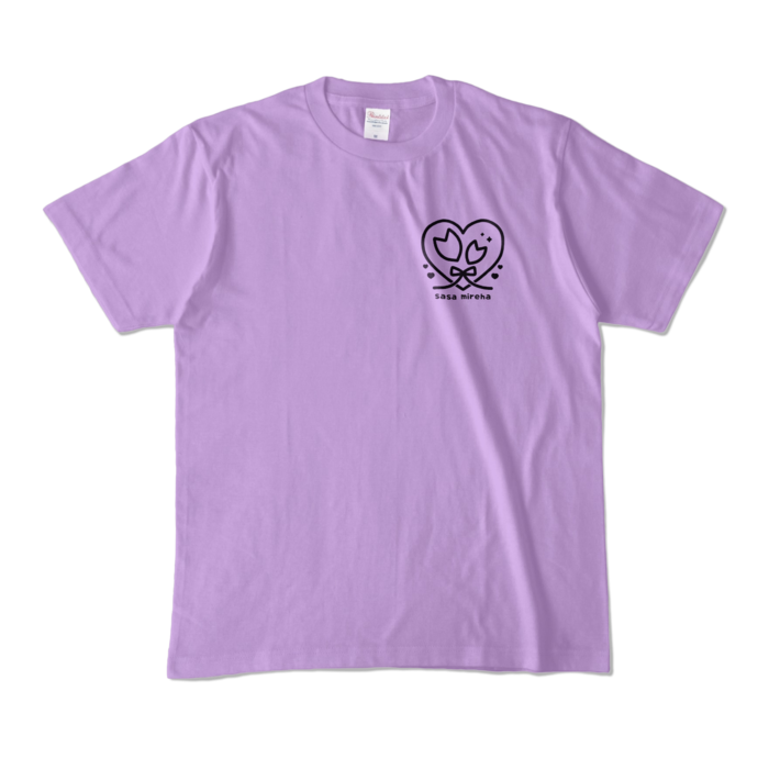 カラーTシャツ - M - ライトパープル (淡色)