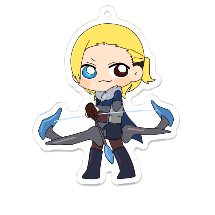 アクリルキーホルダー - 70 x 70 (mm)