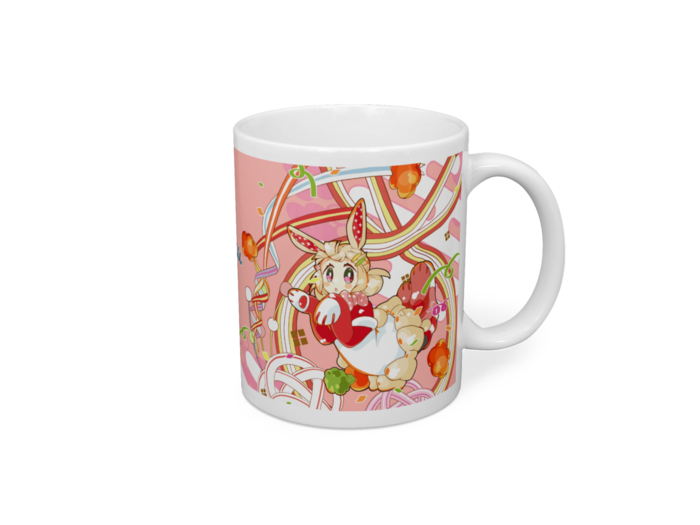 マグカップ - 直径 8 cm / 高さ 9.5 cm