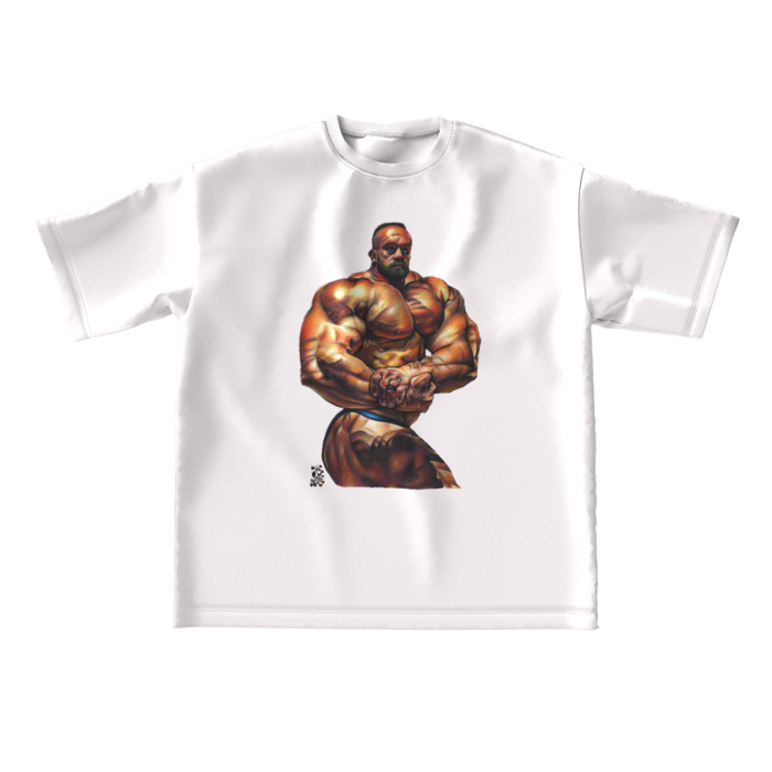 ビッグシルエットTシャツ - L - 両面