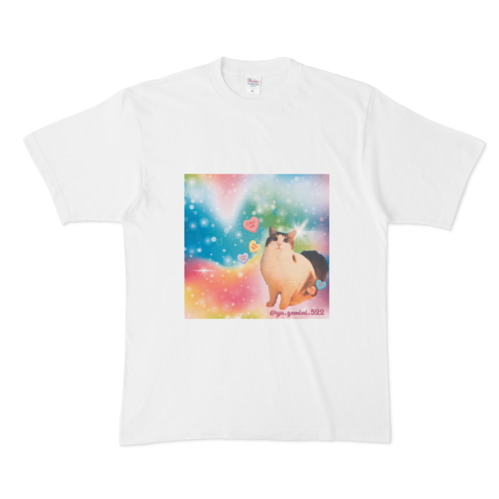 Tシャツ - XL - 正面　　-ユニコーン01