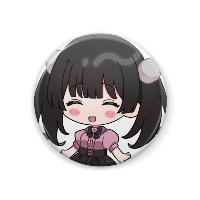 缶バッジ (照れ)