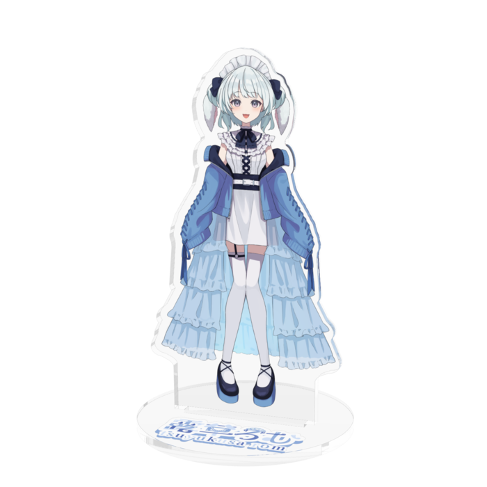 立ち絵(新衣装)　アクリルフィギュア Ver. - 100x100 (mm)
