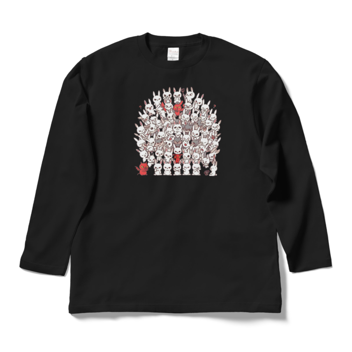 ロングスリーブTシャツ - L - ブラック