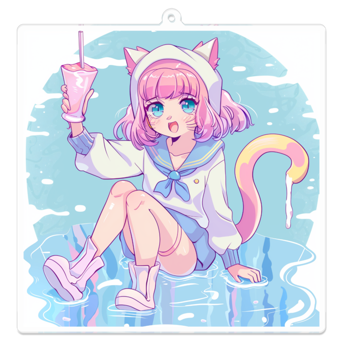 アクリルキーホルダー - 100 x 100 (mm)(1)