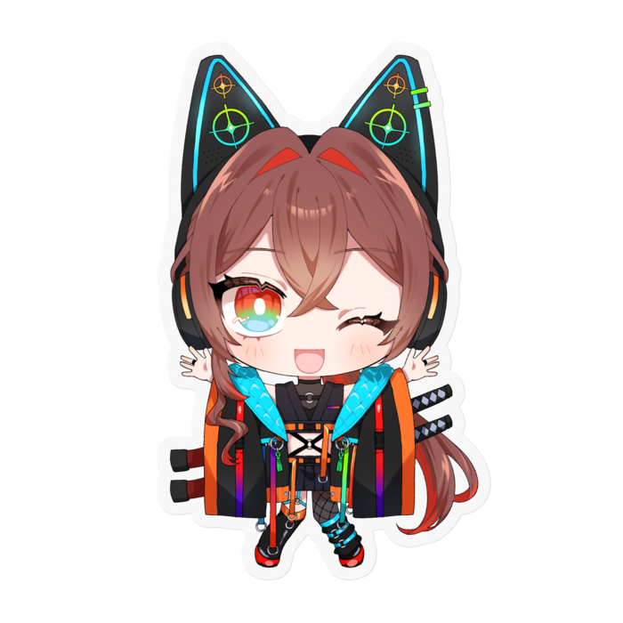 ステッカー - 100 x 100 (mm)