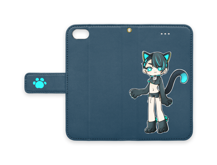 手帳型iPhoneケース - iPhone 8 / 7 / SE2 - ストラップ穴 あり