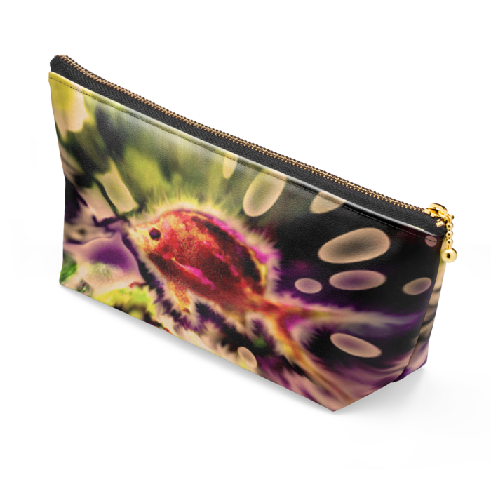 ポーチ - 長さ21.5cm / 高さ10cm - ブラック