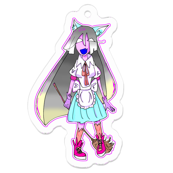 アクリルキーホルダー - 50 x 50 (mm)