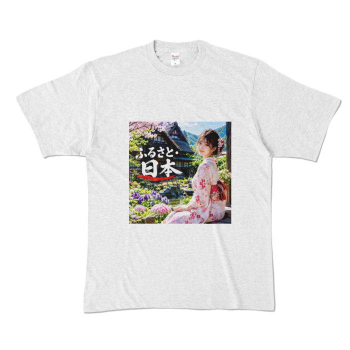 カラーTシャツ - XL - アッシュ （淡色）