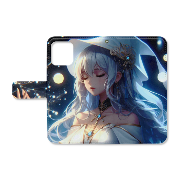 手帳型iPhoneケース - iPhone12 / 12 Pro - ストラップ穴 あり