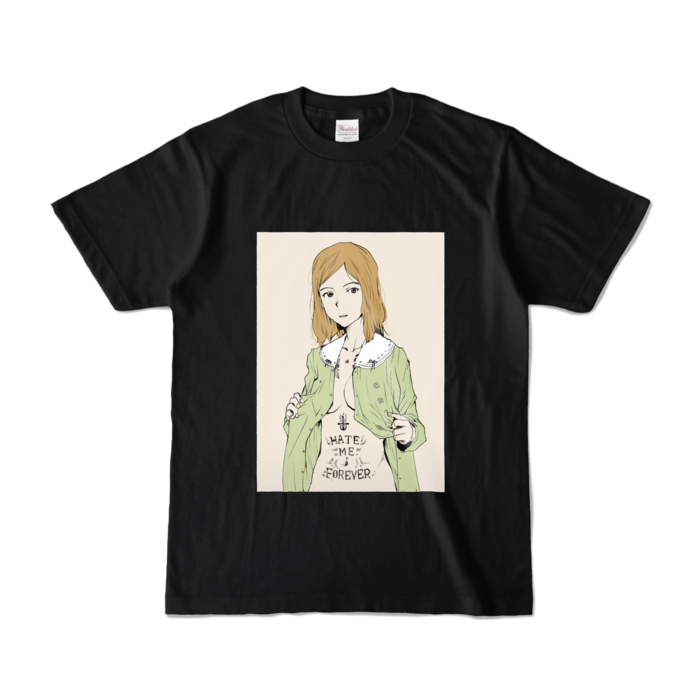 カラーTシャツ - S - ブラック (濃色)