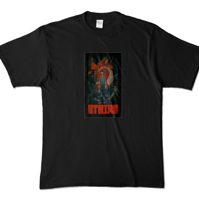 カラーTシャツ - XL - ブラック (濃色)