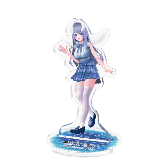 ふくろう アクリルフィギュア - 70x70mm