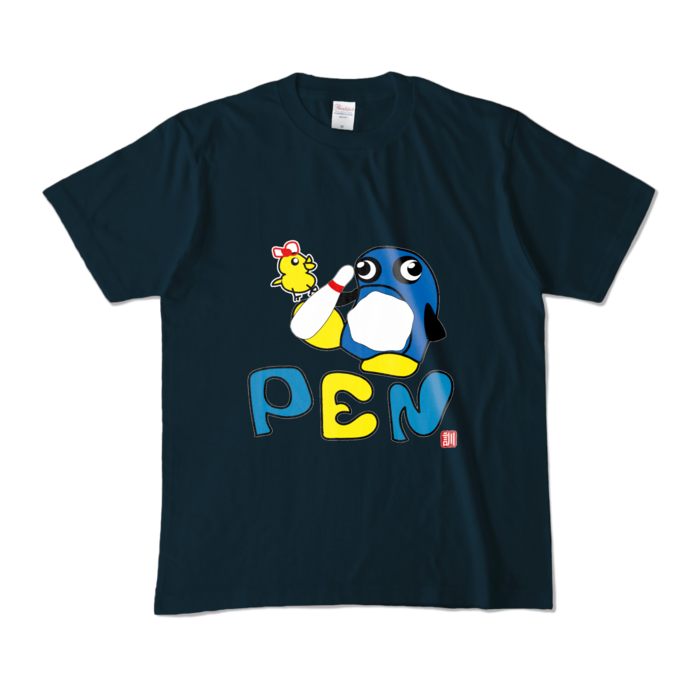 カラーTシャツ - M - ネイビー (濃色)