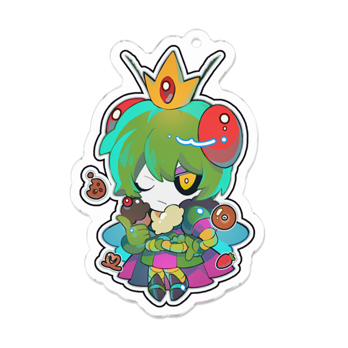 アクリルキーホルダー - 70 x 70 (mm)