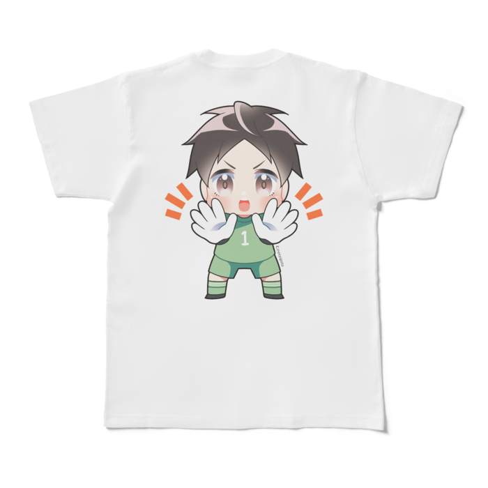 Tシャツ - M - 白 - 背面