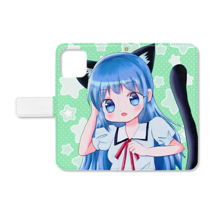 手帳型iPhoneケース - iPhone12 / 12 Pro - ストラップ穴 あり
