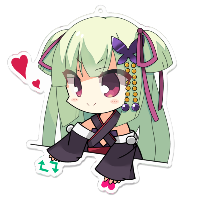 アクリルキーホルダー - 100 x 100 (mm)