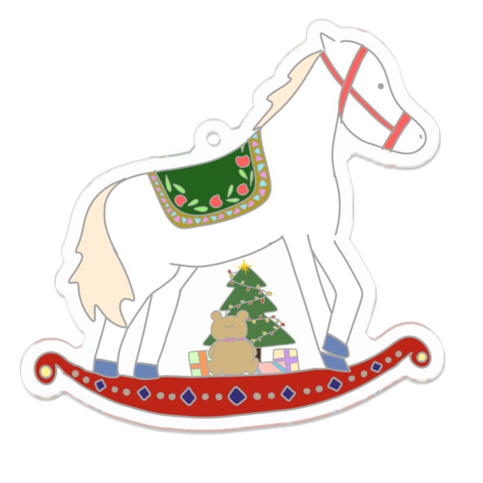 アクリルキーホルダー - 70 x 70 (mm)