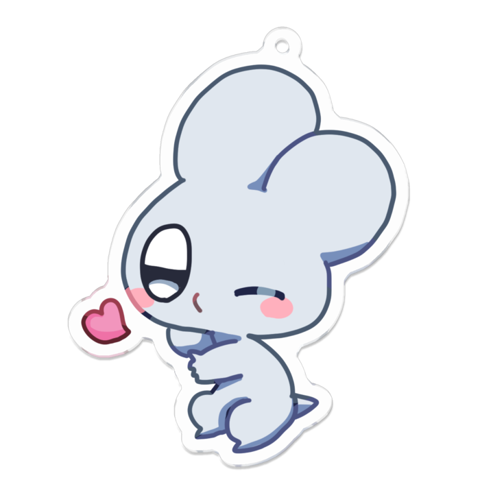 アクリルキーホルダー - 70 x 70 (mm)