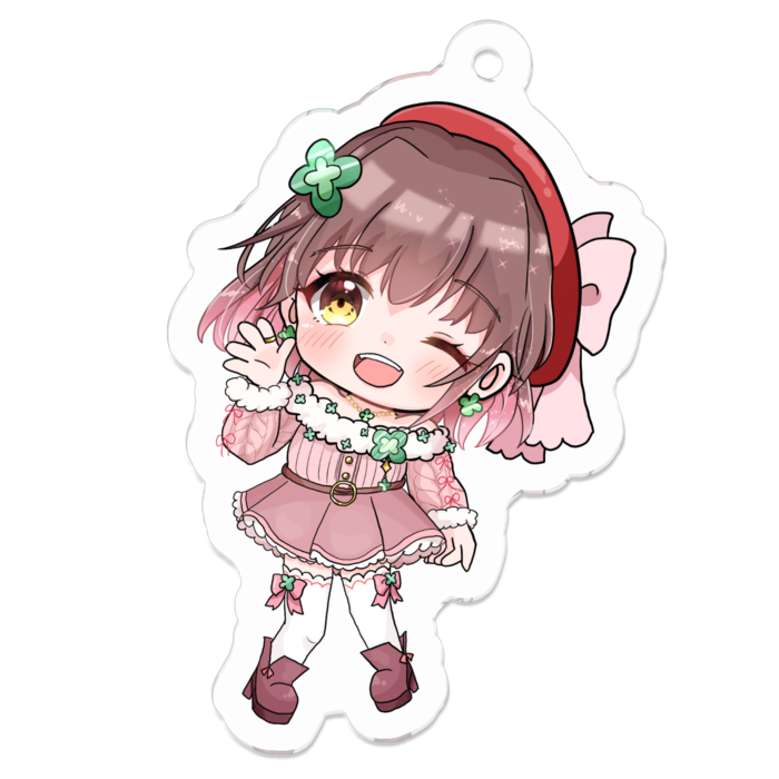 アクリルキーホルダー - 50 x 50 (mm)