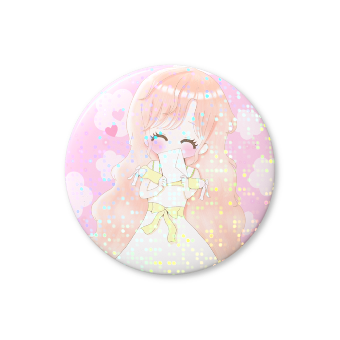 ホログラム缶バッジ - 44mm