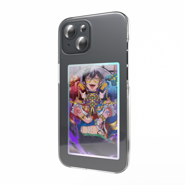 オーロラスマホステッカー - 縦