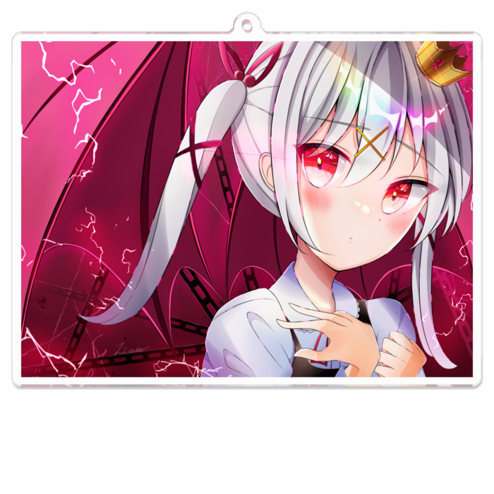 アクリルキーホルダー - 100 x 100 (mm)