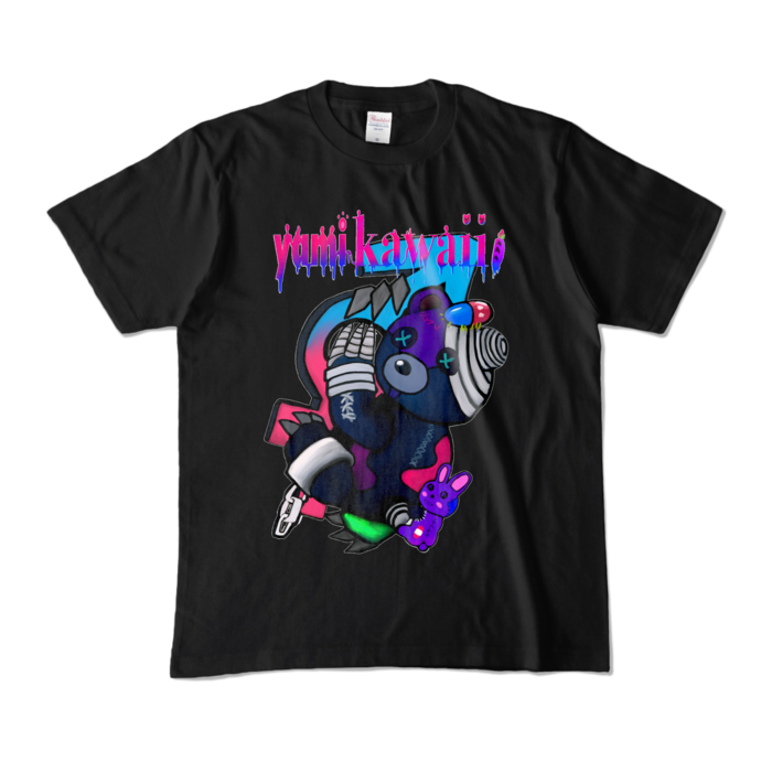 カラーTシャツ - M - ブラック (濃色)(2)