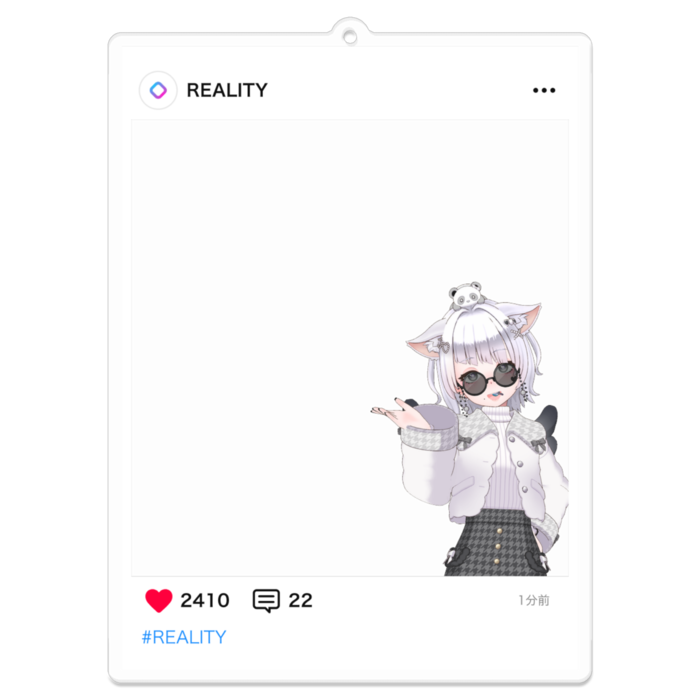 アクリルキーホルダー - 100 x 100 (mm)