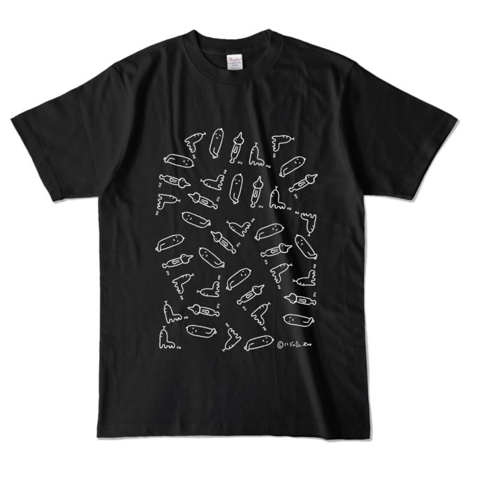 カラーTシャツ - L - ブラック (濃色)