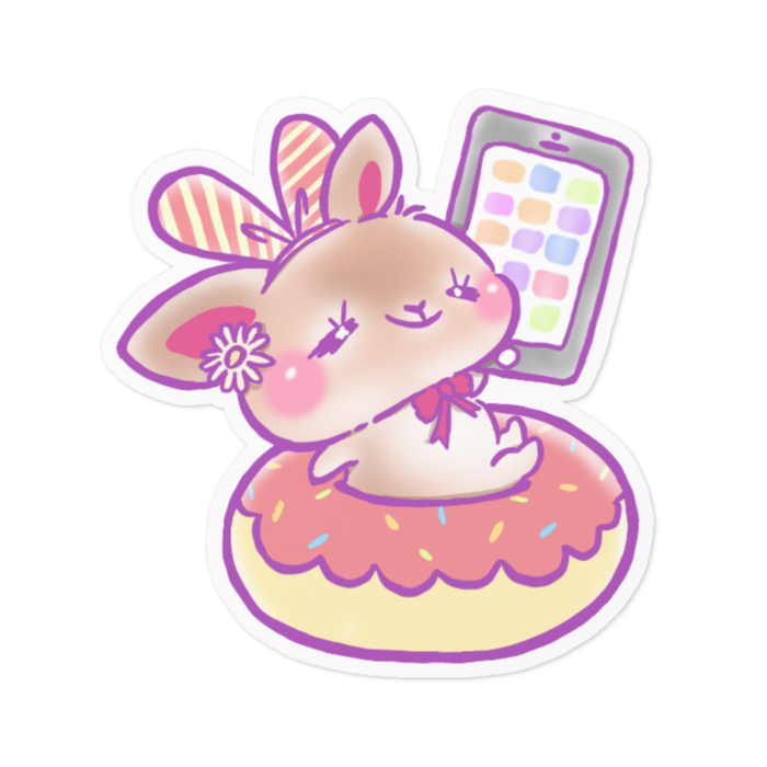 ステッカー - 100 x 100 (mm)