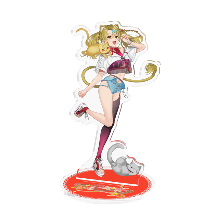 立ち絵アクリルフィギュア - 10 x 10 (cm)