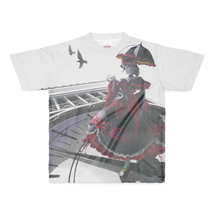 フルグラフィックTシャツ - M - 正面印刷のみ