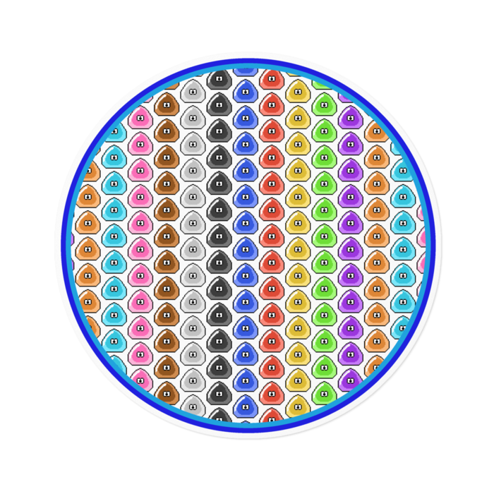 ステッカー - 160 x 160 (mm)