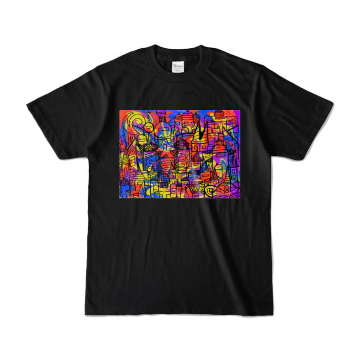 カラーTシャツ - S - ブラック (濃色)