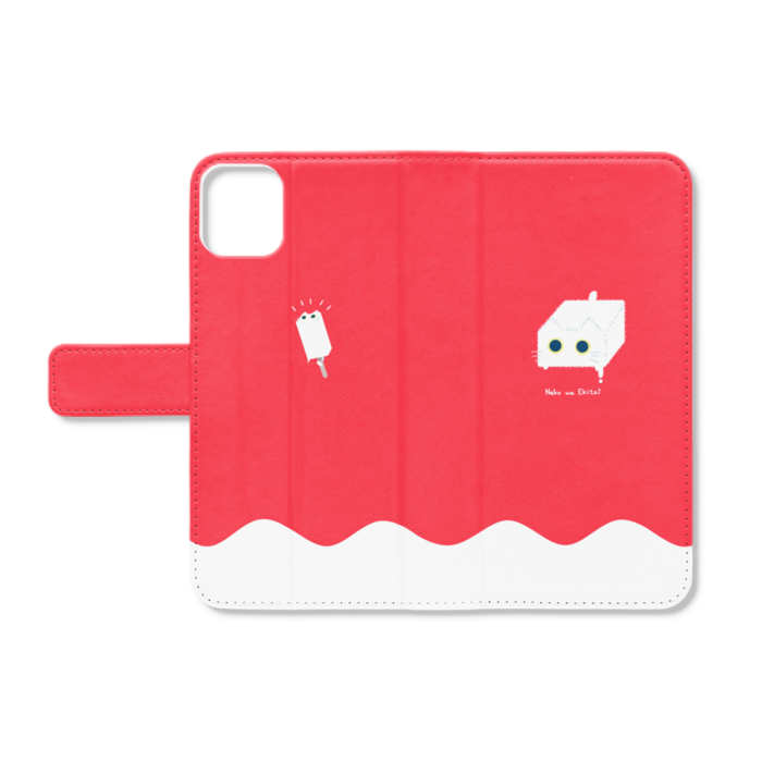 手帳型iPhoneケース - iPhone11ProMax - ストラップ穴 なし(1)
