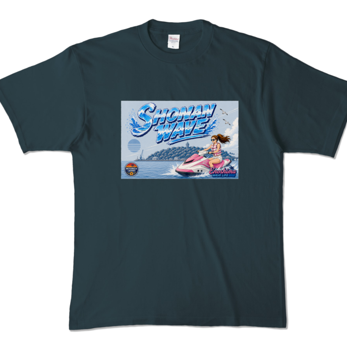 カラーTシャツ - XL - デニム (濃色)